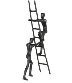 Skulptur: Teamwork, H 24 cm