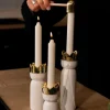 SÆT De 3 Vise Mænd i hvidt porcelæn
