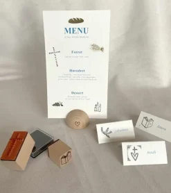Stempel Sæt med Kristne motiver, 10 dele