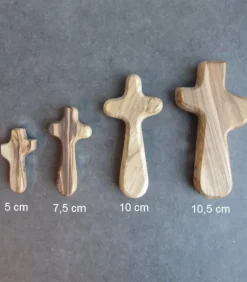 25 stk Lommekors i Oliventræ – 5 cm
