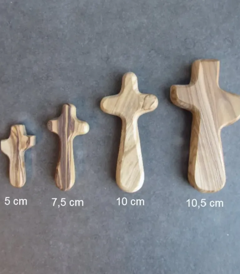 25 stk Lommekors i Oliventræ – 5 cm