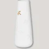 Vase med guldblad, 21 cm