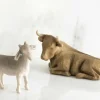 Willow Tree, Ox and Goat