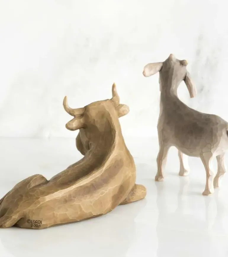 Willow Tree, Ox and Goat
