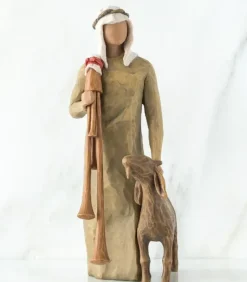 Willow Tree, Shepherd w/bagpipe Zampognaro